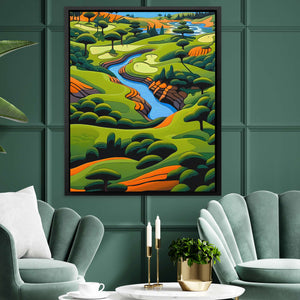 Putting Paradise - Luxury Wall Art