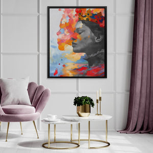 Queen's Essence - Large Abstract Canvas Print