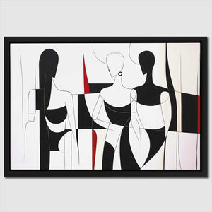 Radiant Femmes - Black and White Art