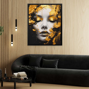 Radiant Intrigue - Large Canvas Print