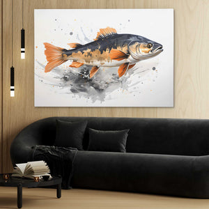 Radiant Salmon - Luxury Wall Art