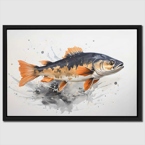 Radiant Salmon - Luxury Wall Art