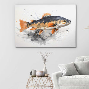 Radiant Salmon - Luxury Wall Art