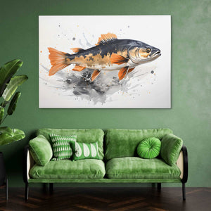 Radiant Salmon - Luxury Wall Art