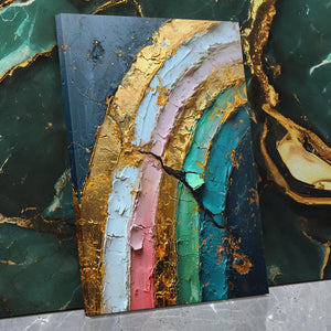 Rainbow Pastels - Luxury Wall Art