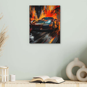Red Lights - Luxury Wall Art