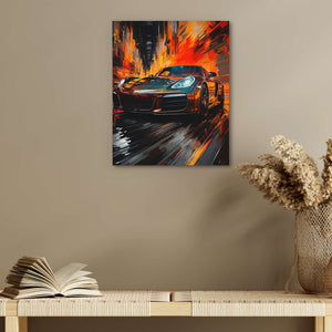 Red Lights - Luxury Wall Art