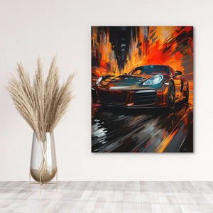 Red Lights - Luxury Wall Art