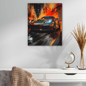 Red Lights - Luxury Wall Art
