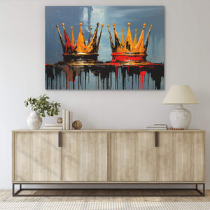 Regal Crowns - Luxury Wall Art