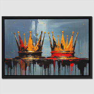 Regal Crowns - Luxury Wall Art