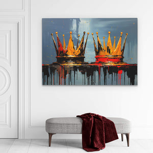 Regal Crowns - Luxury Wall Art