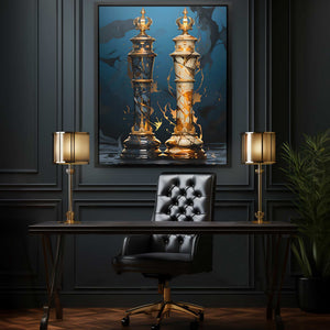 Regal Duality - Luxury Wall Art