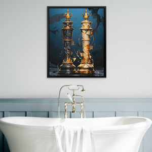 Regal Duality - Luxury Wall Art
