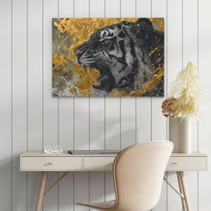 Roaring Tiger - Luxury Wall Art