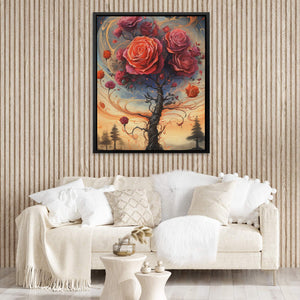 Rose Tree - Luxury Wall Art