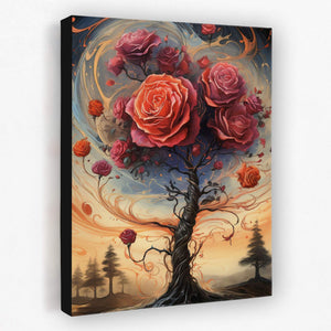 Rose Tree - Luxury Wall Art