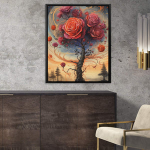 Rose Tree - Luxury Wall Art