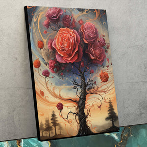Rose Tree - Garden Canvas Print