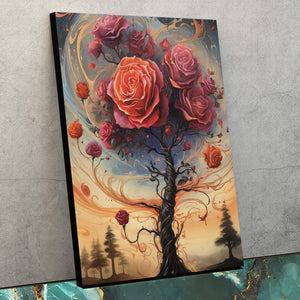 Rose Tree - Luxury Wall Art