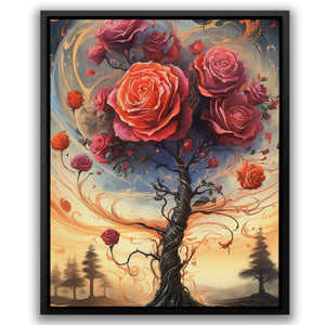 Rose Tree - Luxury Wall Art