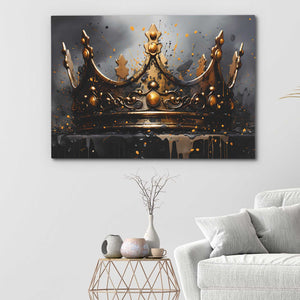 Royal Onyx - Gothic Crown Art