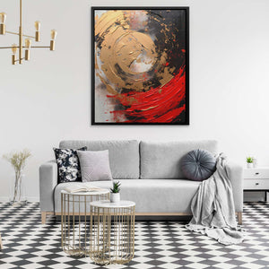 Ruby Essence - Canvas Print