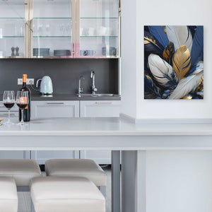 Sapphire Splendor - Luxury Wall Art