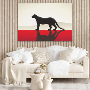 Savage Panther - Luxury Wall Art