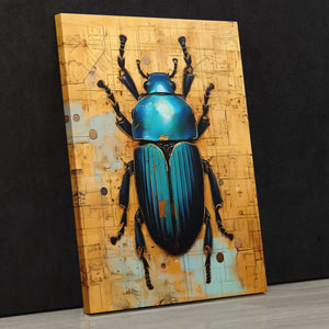 Scarab Symphony - Luxury Wall Art