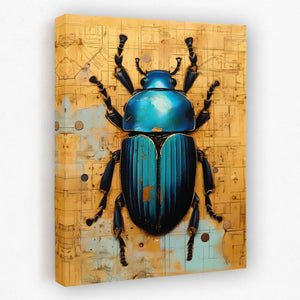 Scarab Symphony - Luxury Wall Art