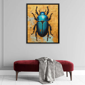 Scarab Symphony - Luxury Wall Art