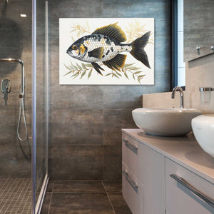 Sea Life Splendor - Oversized Animals Canvas Wall Art