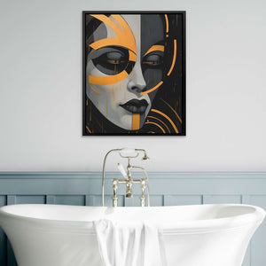 Shadowed Grace - Gray Art