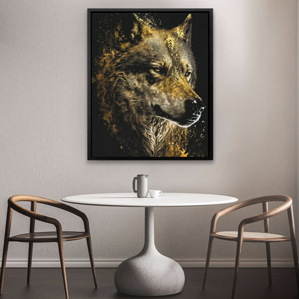 Shattered Wolf in a room