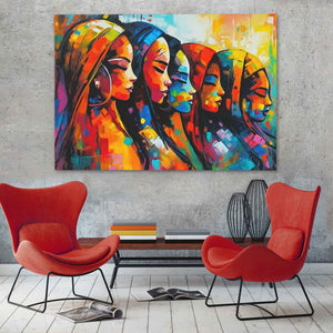 Sisterhood of Love - Luxury Wall Art
