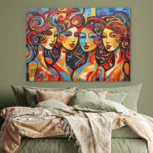 Sisters of Symphony - Luxury Wall Art