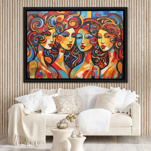 Sisters of Symphony - Luxury Wall Art