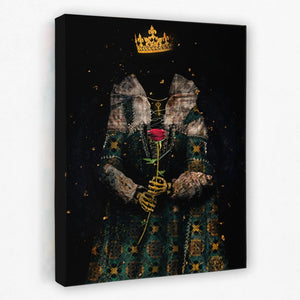 Skeleton Queen - Luxury Wall Art