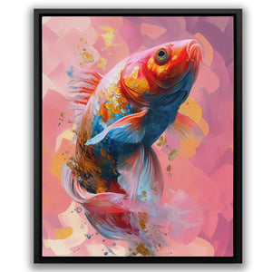Sparkling Goldfish - Luxury Wall Art