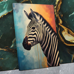 Striped Serenity - Luxury Wall Art