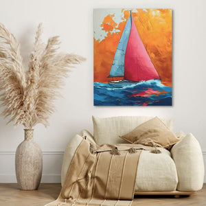 Sunset Sailing - Luxury Wall Art