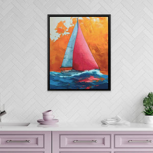 Sunset Sailing - Luxury Wall Art