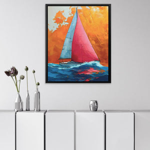 Sunset Sailing - Luxury Wall Art