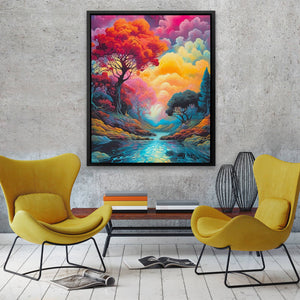 Sunset Stream - Luxury Wall Art