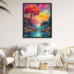 Sunset Stream - Luxury Wall Art