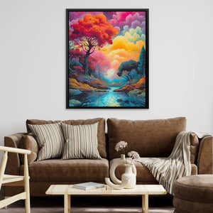 Sunset Stream - Luxury Wall Art