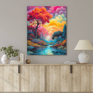 Sunset Stream - Luxury Wall Art
