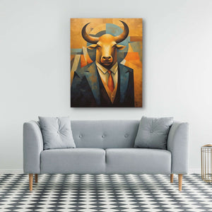 The Financial Warrior - Luxury Wall Art