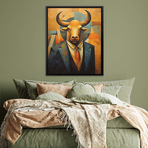 The Financial Warrior - Luxury Wall Art